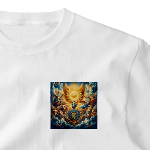 Renaissance 天国　ウクライナ🔱🇺🇦 ワンポイントTシャツ