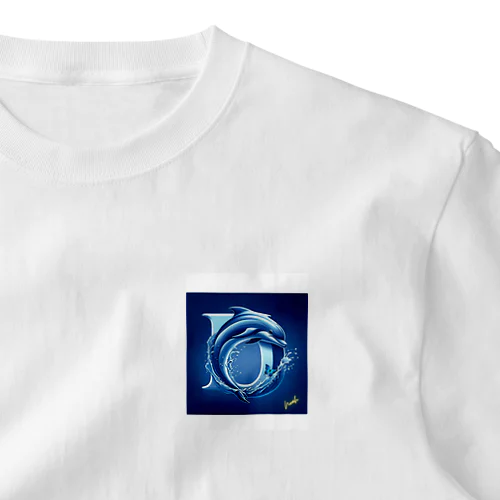 Dolphin One Point T-Shirt