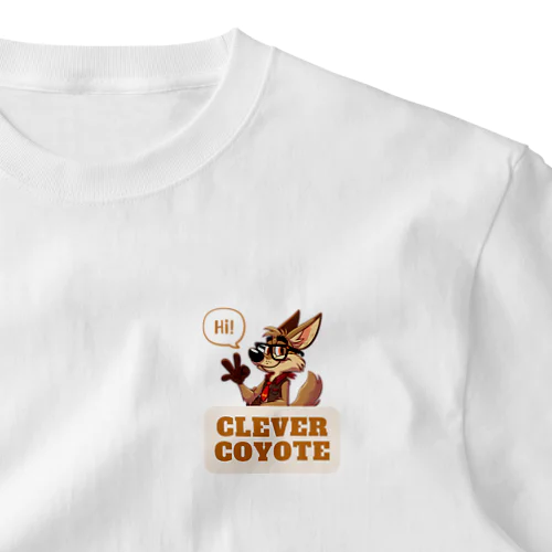 Clever Coyote ワンポイントTシャツ