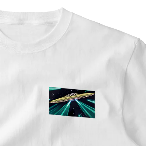 未確認飛行物体UFO One Point T-Shirt