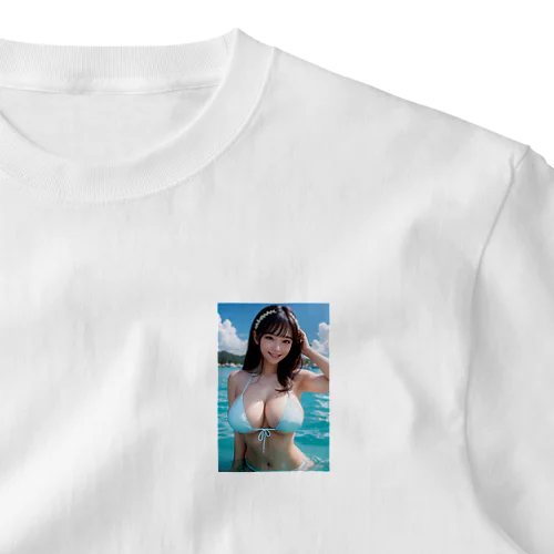 AI美女グラビア8 ワンポイントTシャツ