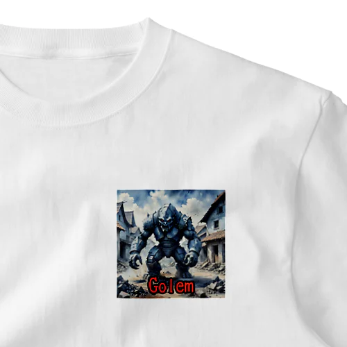 モンスターシリーズ（リアル）：Golem One Point T-Shirt