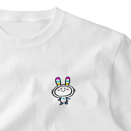 カラフルみみうさぎ One Point T-Shirt