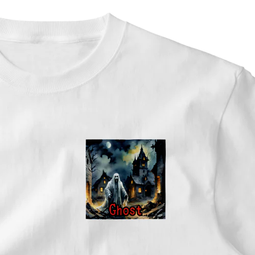 モンスターシリーズ（リアル）：Ghost ワンポイントTシャツ