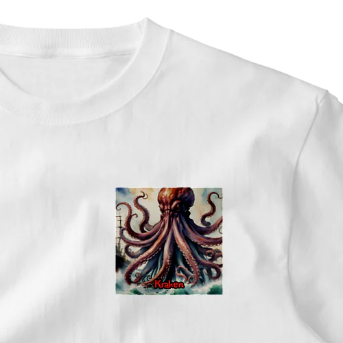 モンスターシリーズ（リアル）：Kraken One Point T-Shirt