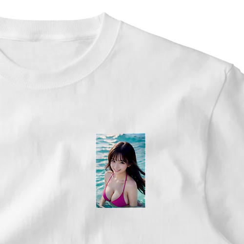 AI美女グラビア11 ワンポイントTシャツ