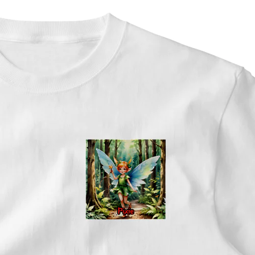 モンスターシリーズ（リアル）：Pixie ワンポイントTシャツ