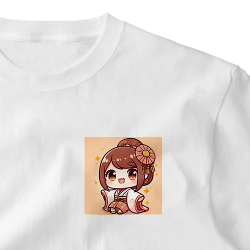 可愛い笑顔 ワンポイントTシャツ