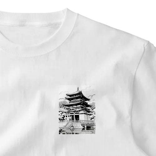 和の風景 ワンポイントTシャツ