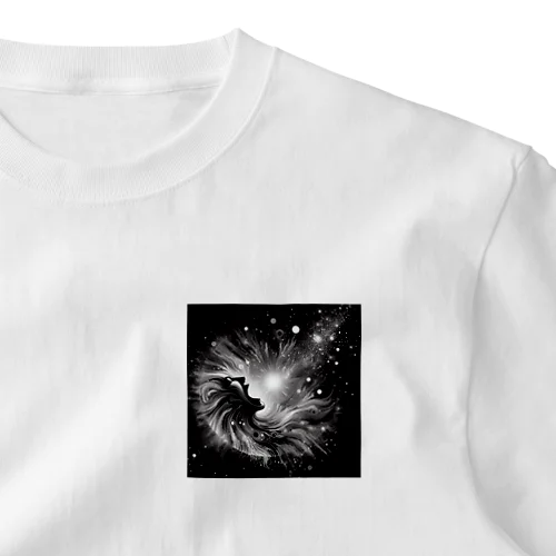 宇宙の叫び ワンポイントTシャツ