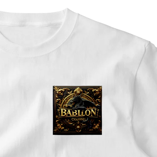 ブラック　ドラゴン　Renaissance1 baroque ワンポイントTシャツ