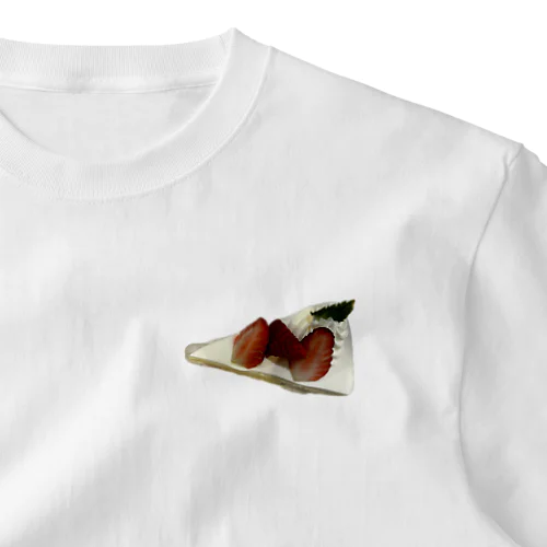 上からショートケーキ One Point T-Shirt