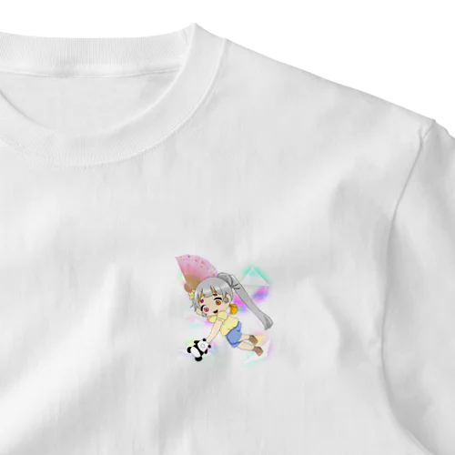 白米ちゃんと中華風 One Point T-Shirt