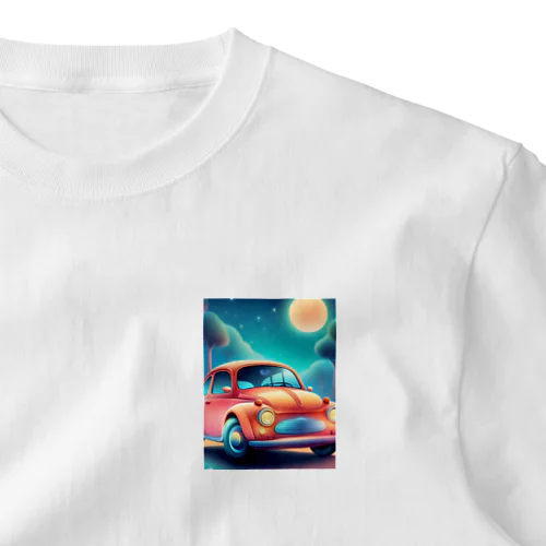 車 ワンポイントTシャツ