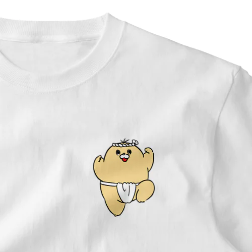 わっしょいもっふるくん ワンポイントTシャツ