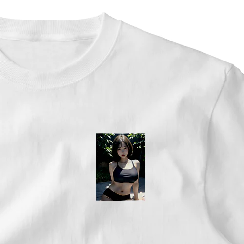 AI美女 One Point T-Shirt