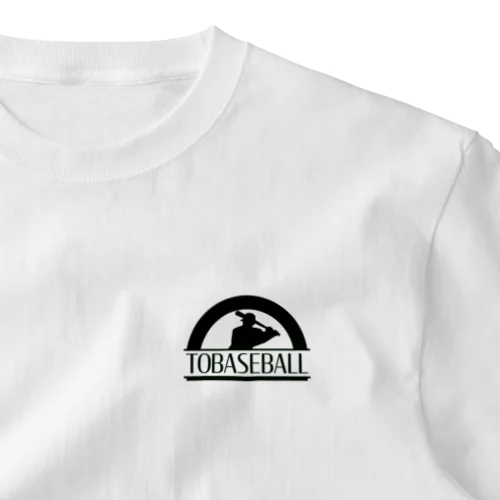 TOBASEBALLロゴ ワンポイントTシャツ