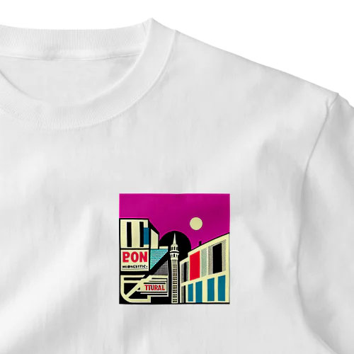 Fantasy city ワンポイントTシャツ