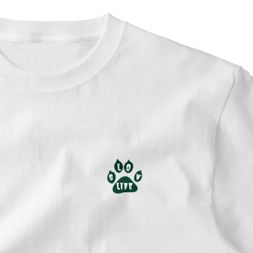 Bear Hand ワンポイントTシャツ