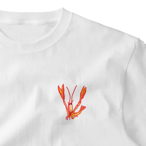 ザリガニ祭り ワンポイントTシャツ