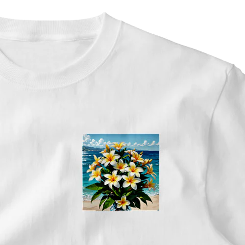 プルメリアの花束 One Point T-Shirt