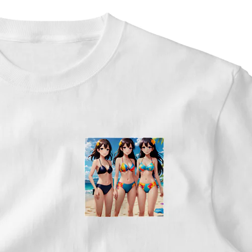 美少女シリーズ　SUMMER　GIRLS ワンポイントTシャツ