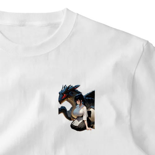 Arca 龍と巫女 ワンポイントTシャツ