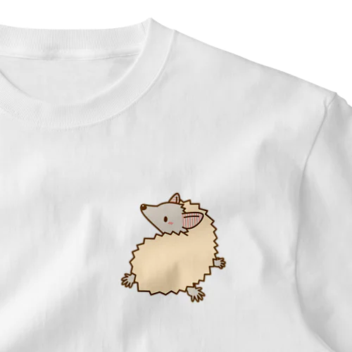 ふりむきヒメハリさん(白) One Point T-Shirt