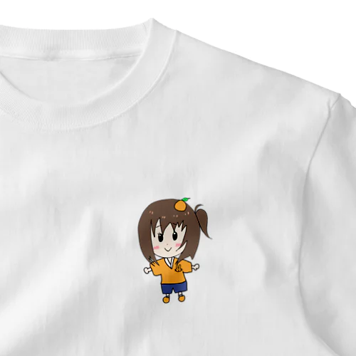 みかジュニアTシャツ【by画伯】 One Point T-Shirt