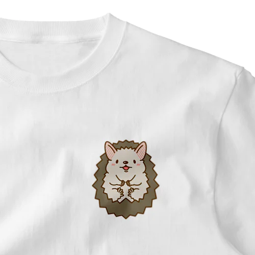 まんまるヒメハリさん(黒) One Point T-Shirt