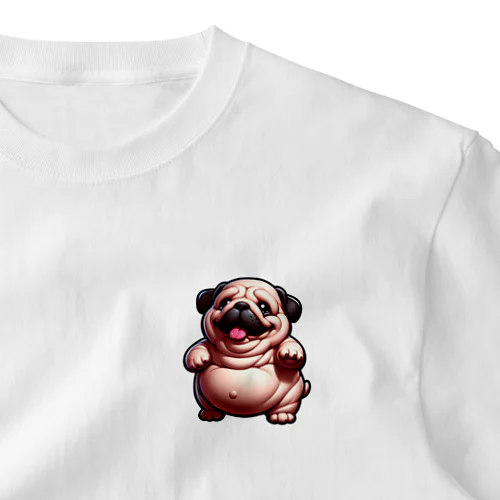 ぽちゃ犬 One Point T-Shirt