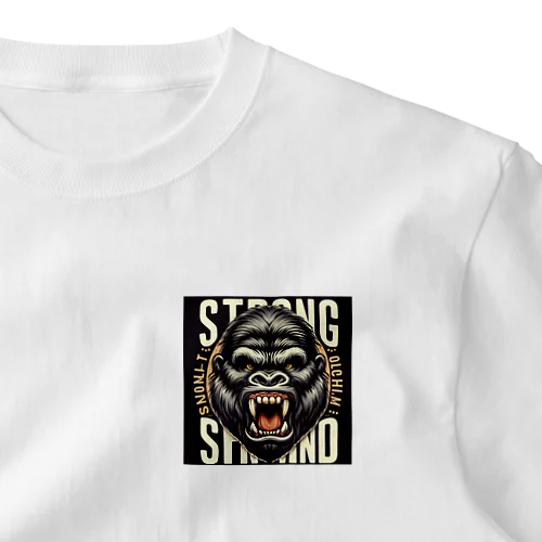 STRONG GORILLA ワンポイントTシャツ