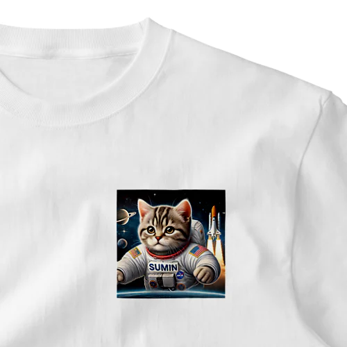 スペースCat One Point T-Shirt