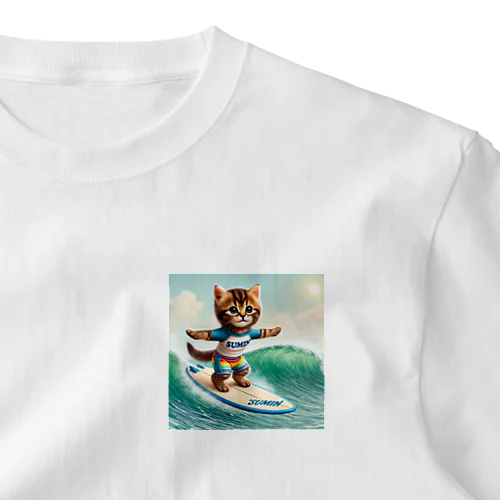 サーフィンCat ワンポイントTシャツ