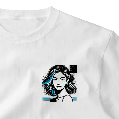 アジアンビューティーデザイン０２ ワンポイントTシャツ