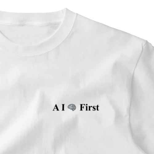 AI First One Point T-Shirt