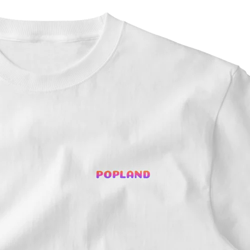 Popland Summerシリーズ ワンポイントTシャツ