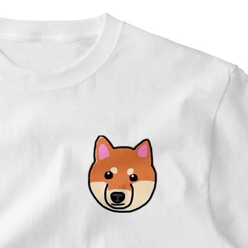 芝犬 One Point T-Shirt