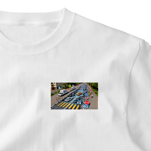 事故のない未来へ One Point T-Shirt
