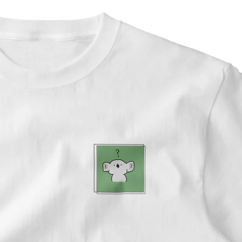悩めるコアラ One Point T-Shirt
