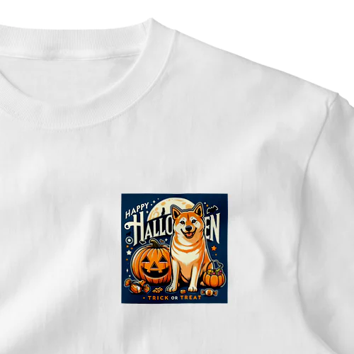 DOG x HALLOWEEN 03🟦(濃色用) One Point T-Shirt