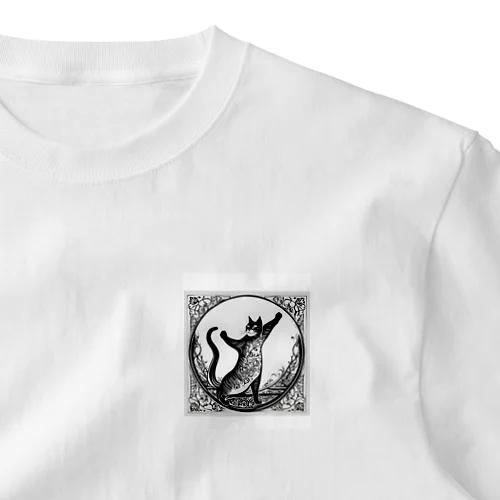 にゃんぱわーだぜぃ！ One Point T-Shirt
