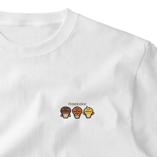 なめこの「はえかけ」 One Point T-Shirt