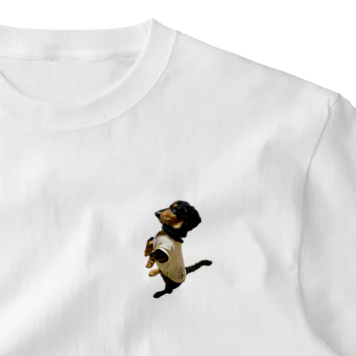 背筋ピーン One Point T-Shirt