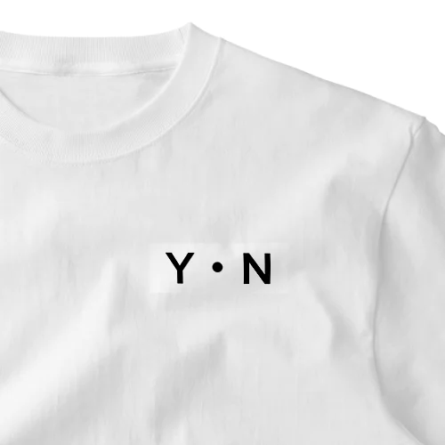 シンプル『 Y・N』 One Point T-Shirt