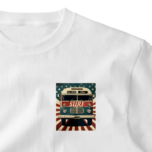 Retro Surf Express One Point T-Shirt