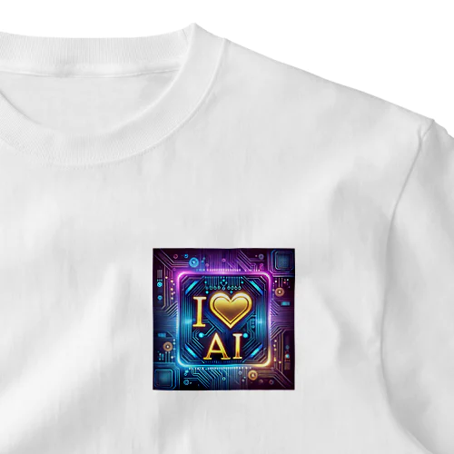 I💛AI One Point T-Shirt