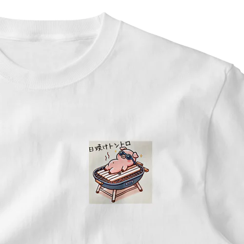 日焼けトントロ - シンプルグリル One Point T-Shirt