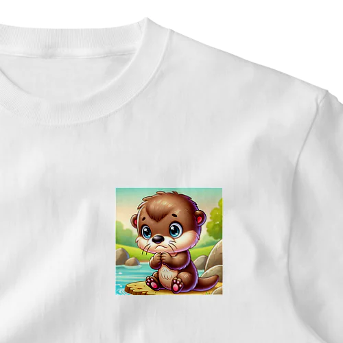 しょんぼりカワウソ One Point T-Shirt