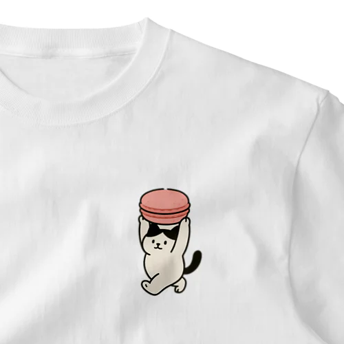 マカロンきゃっと One Point T-Shirt